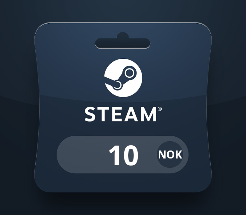 Steam Wallet NOK 10 Gift Card NO cover art