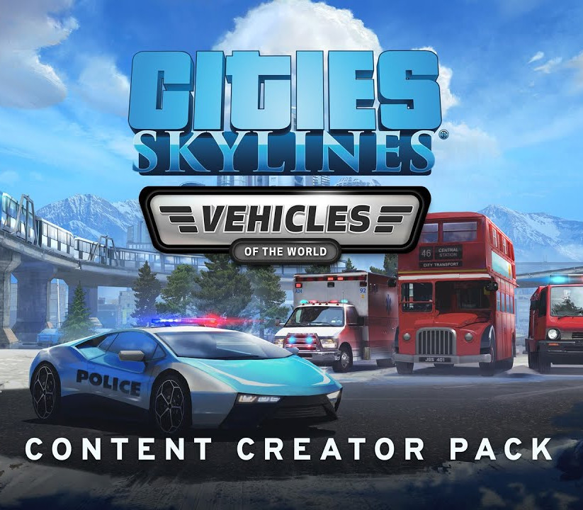 Cities: Skylines - Content Creator Pack: Vehicles of the World DLC cover art