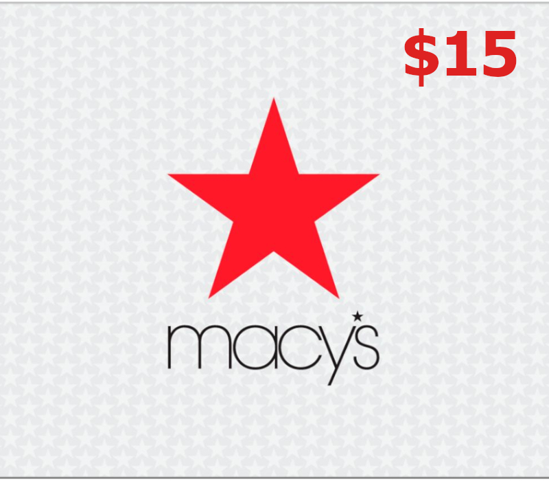 Macys $15 Gift Card cover art