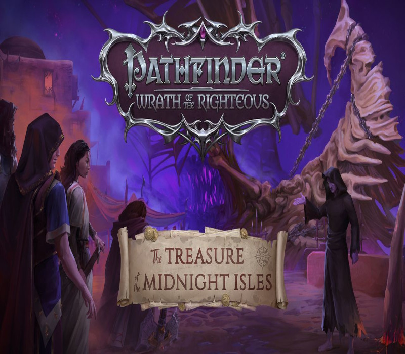 Pathfinder: Wrath of the Righteous - The Treasure of the Midnight Isles DLC cover art