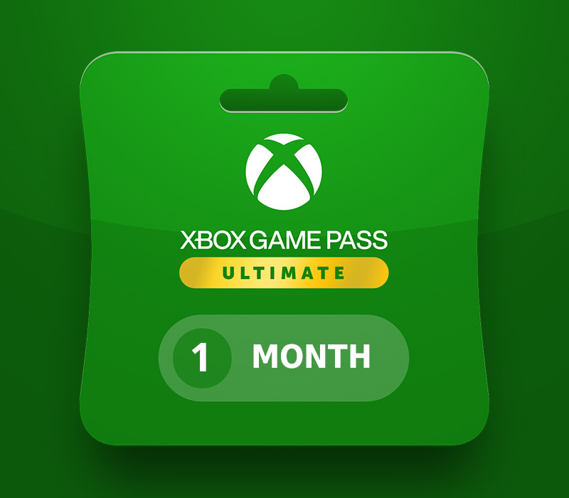 Xbox Game Pass Ultimate - 1 Month Subscription Card US (NON-STACKABLE, valid for a week after purchase) cover art