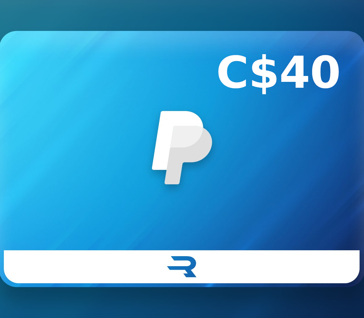Rewarble PayPal C$40 Gift Card cover art