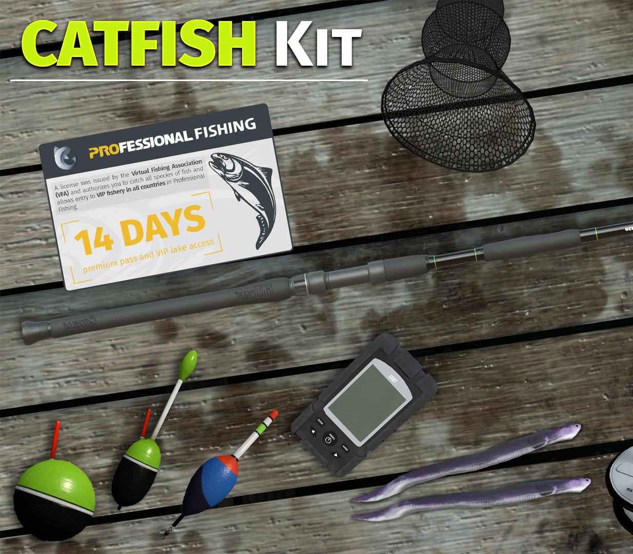 Professional Fishing - Catfish Kit DLC cover art