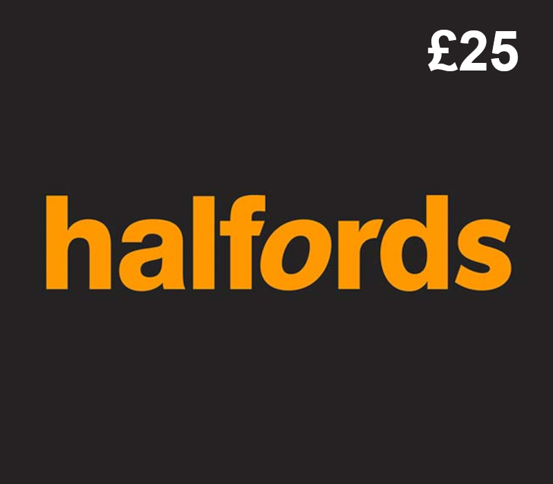 Halfords £25 Gift Card cover art