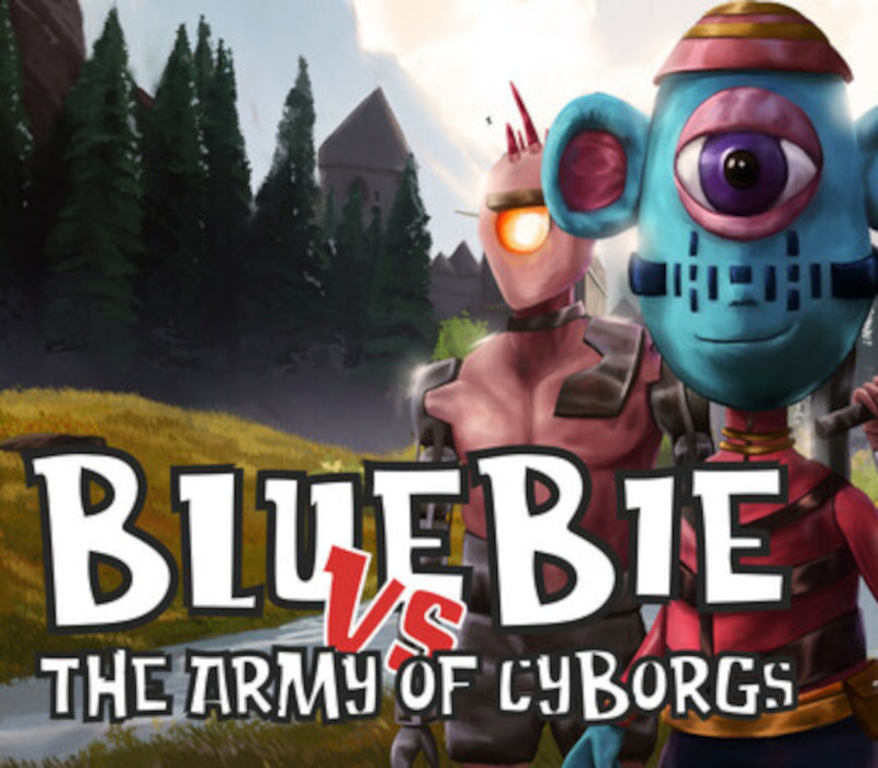 Bluebie VS The Army of Cyborgs cover art