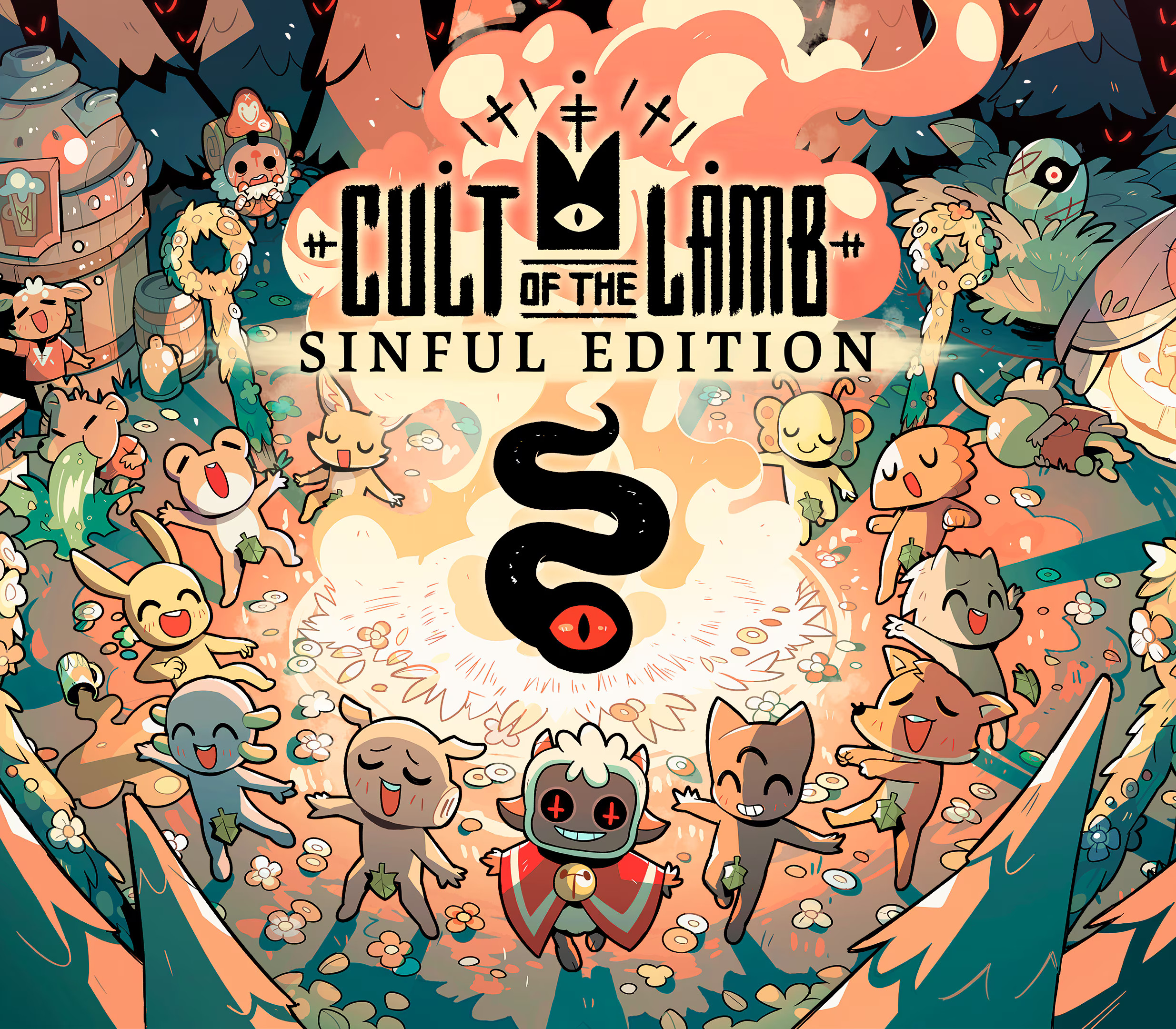 Cult of the Lamb: Sinful Edition cover art
