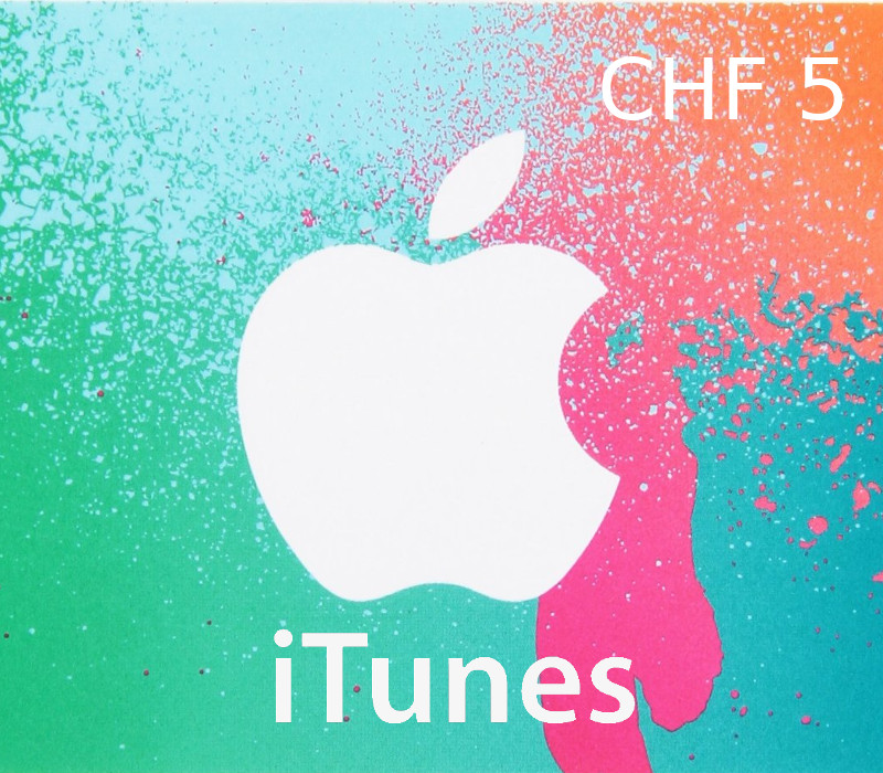 iTunes 5 CHF CH Card cover art