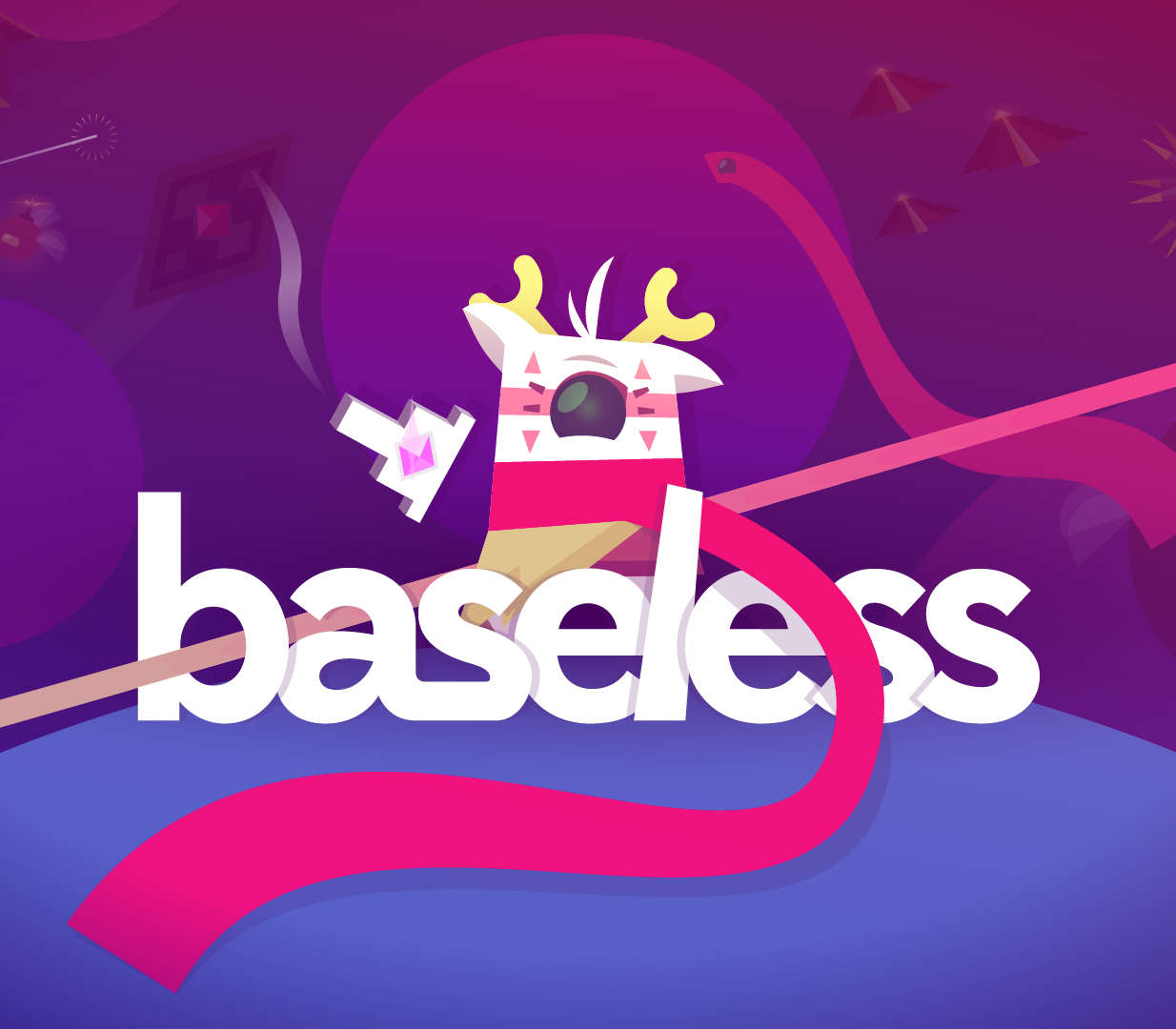 Baseless cover art