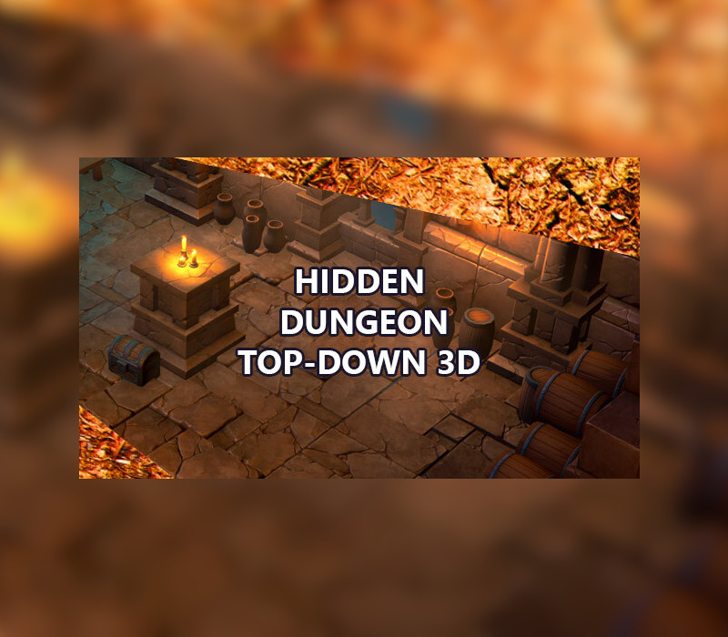 Hidden Dungeon Top-Down 3D cover art