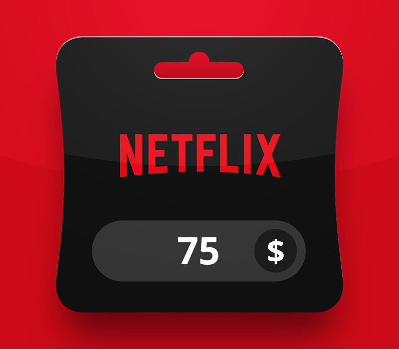 Netflix USD 75 Gift Card cover art