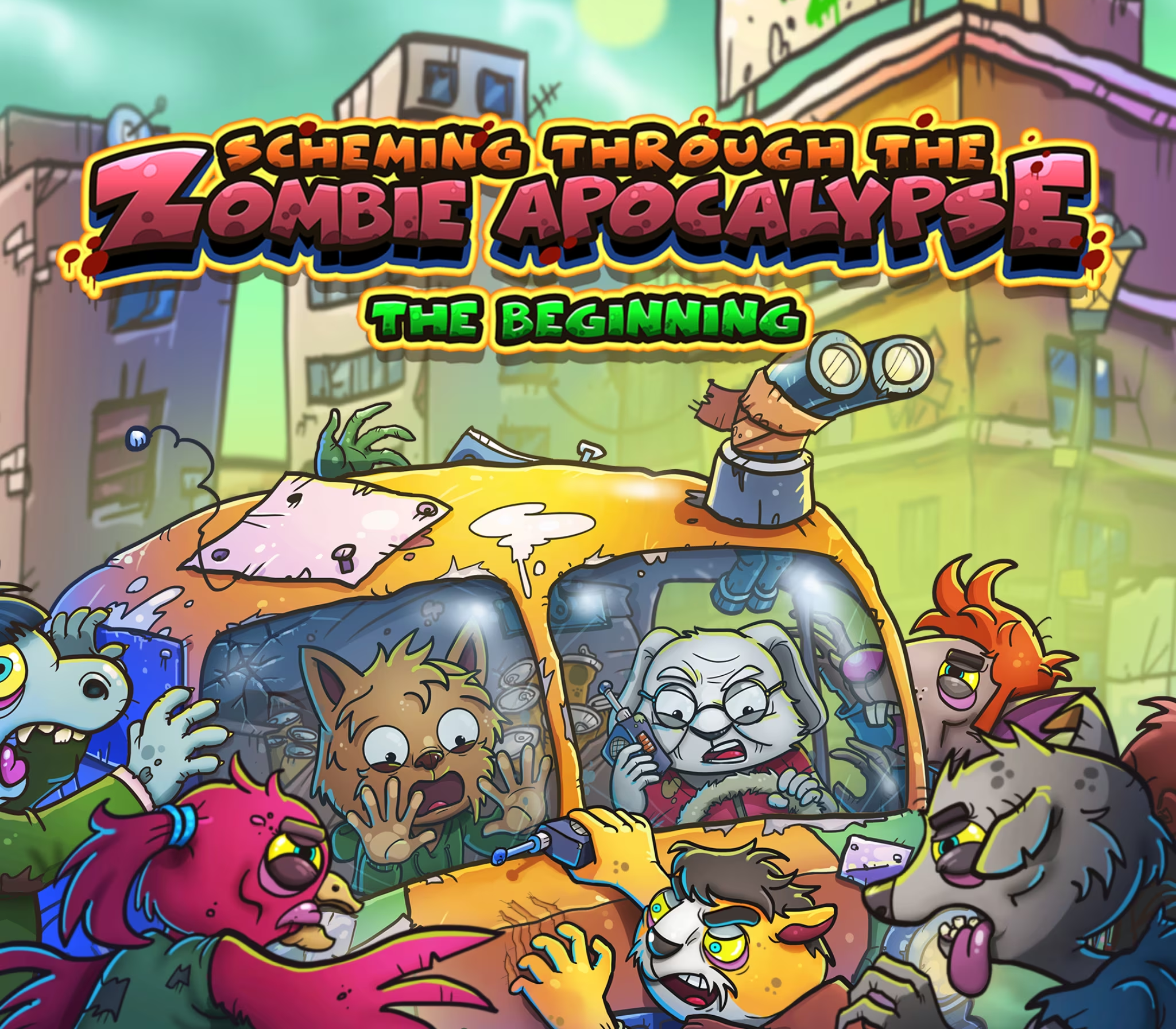 Scheming Through The Zombie Apocalypse: The Beginning cover art