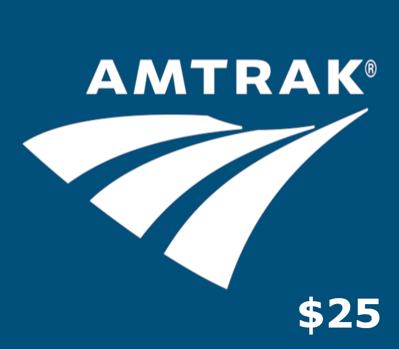 Amtrak $25 Gift Card cover art