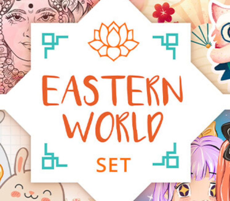 Movavi Video Editor 2023 - Eastern World Set DLC cover art