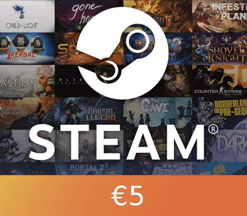 Steam Gift Card €5 cover art