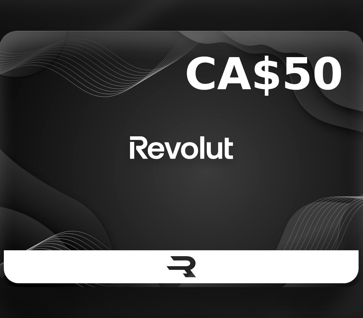 Rewarble Revolut CAD 50 Gift Card cover art