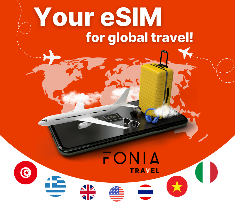 eSIM Fonia Travel Europe - 5 GB Data (valid for 30 Days) cover art