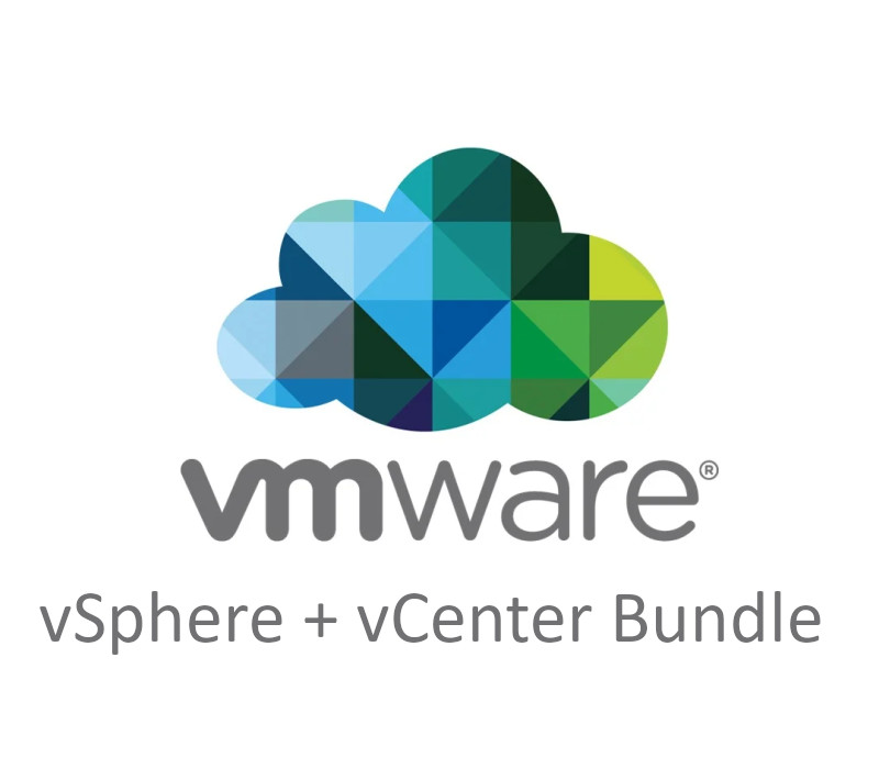 VMware vCenter Server 8 Standard + vSphere 8 Enterprise Plus Bundle (Unlimited Devices) cover art