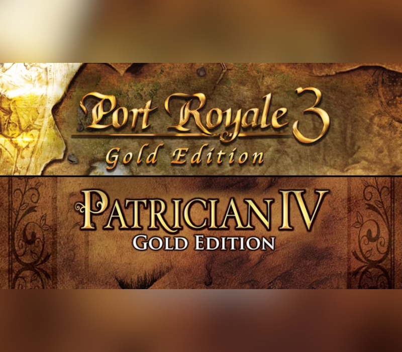Port Royale 3 Gold and Patrician IV Gold - Double Pack cover art