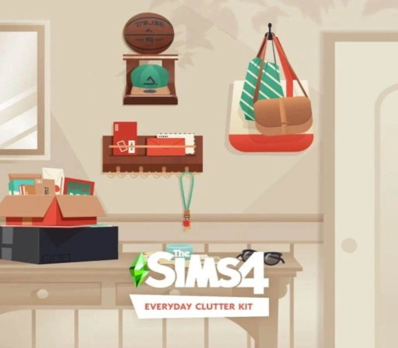 The Sims 4 - Everyday Clutter Kit DLC cover art