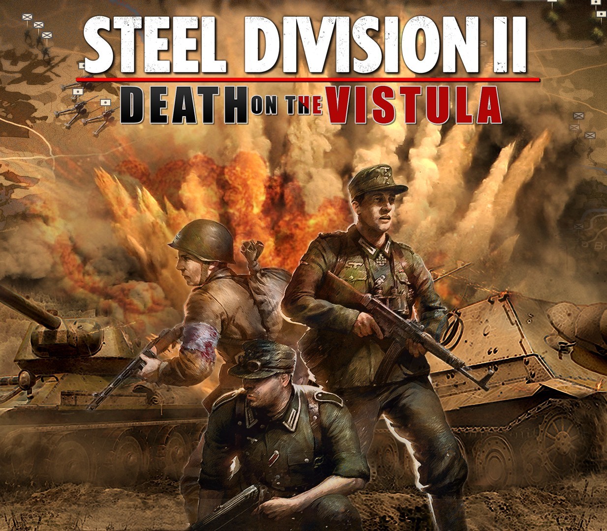 Steel Division 2 - Death on the Vistula DLC cover art