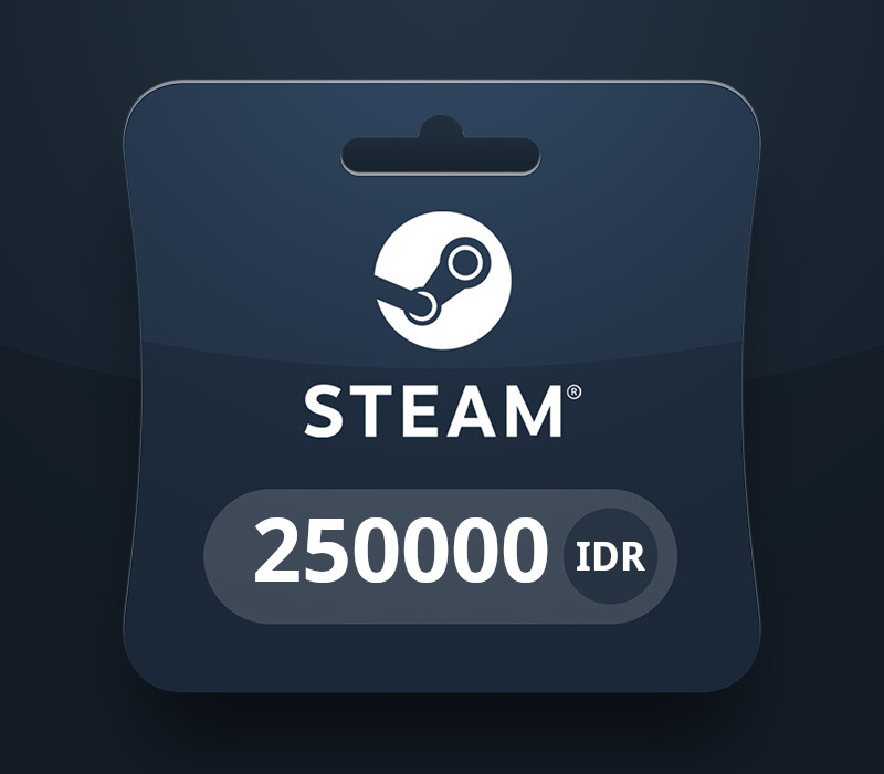 Steam Wallet IDR 250000 Gift Card cover art