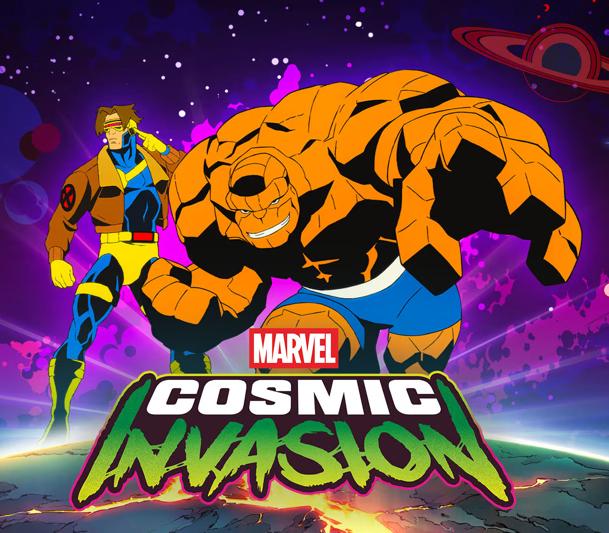 MARVEL Cosmic Invasion - Cyclops & The Thing DLC cover art