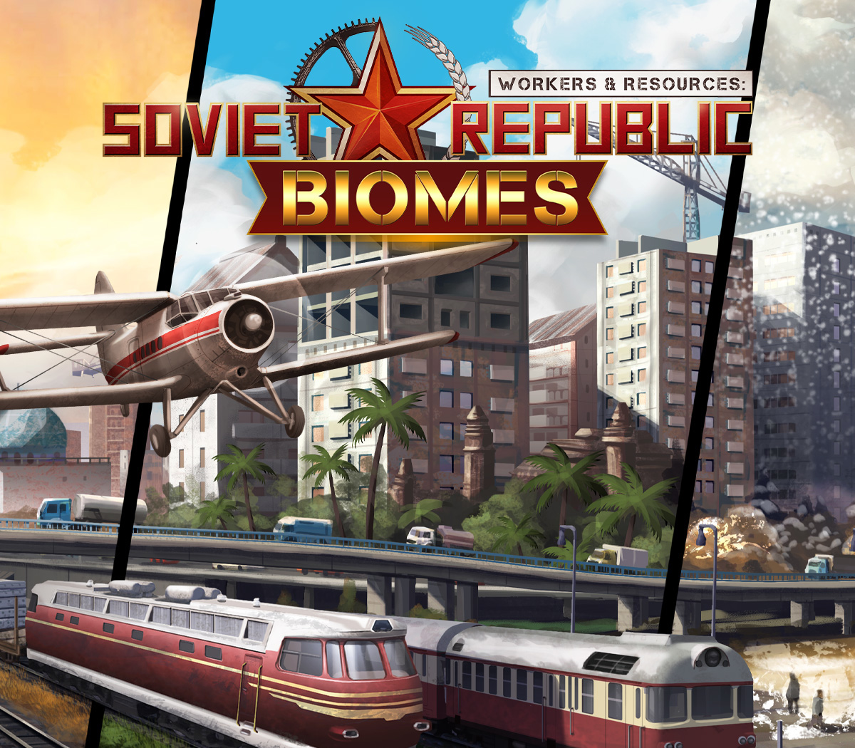 Workers & Resources: Soviet Republic - Biomes DLC cover art