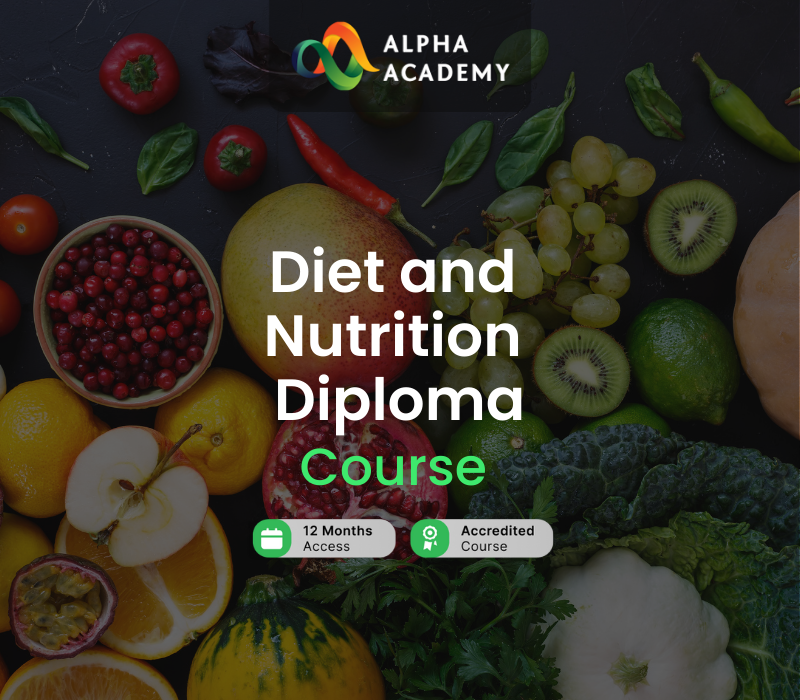 Diet and Nutrition Diploma Alpha Academy cover art