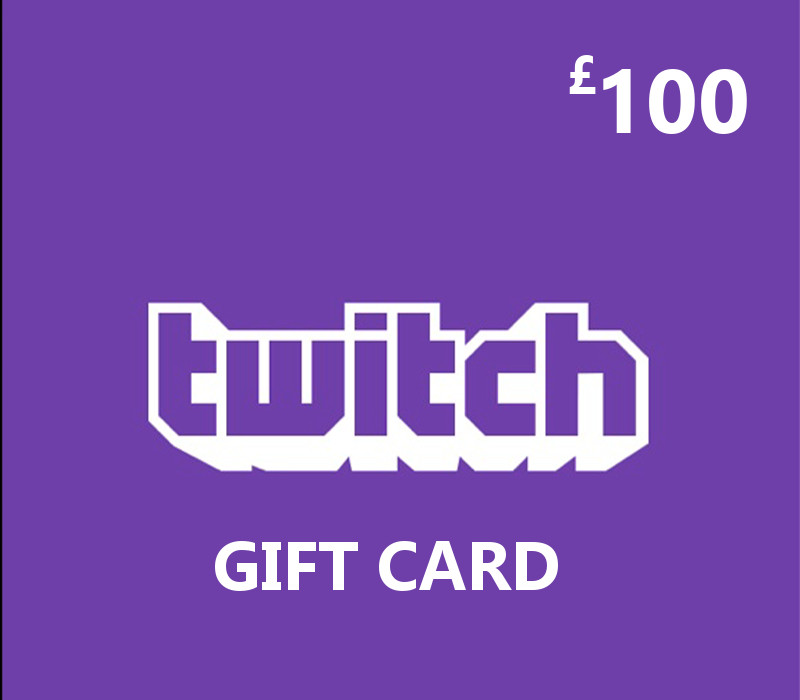 Twitch GBP 100 Gift Card cover art