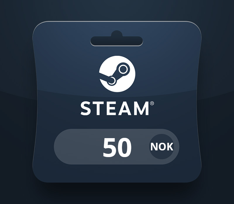Steam Wallet NOK 50 Gift Card NO cover art