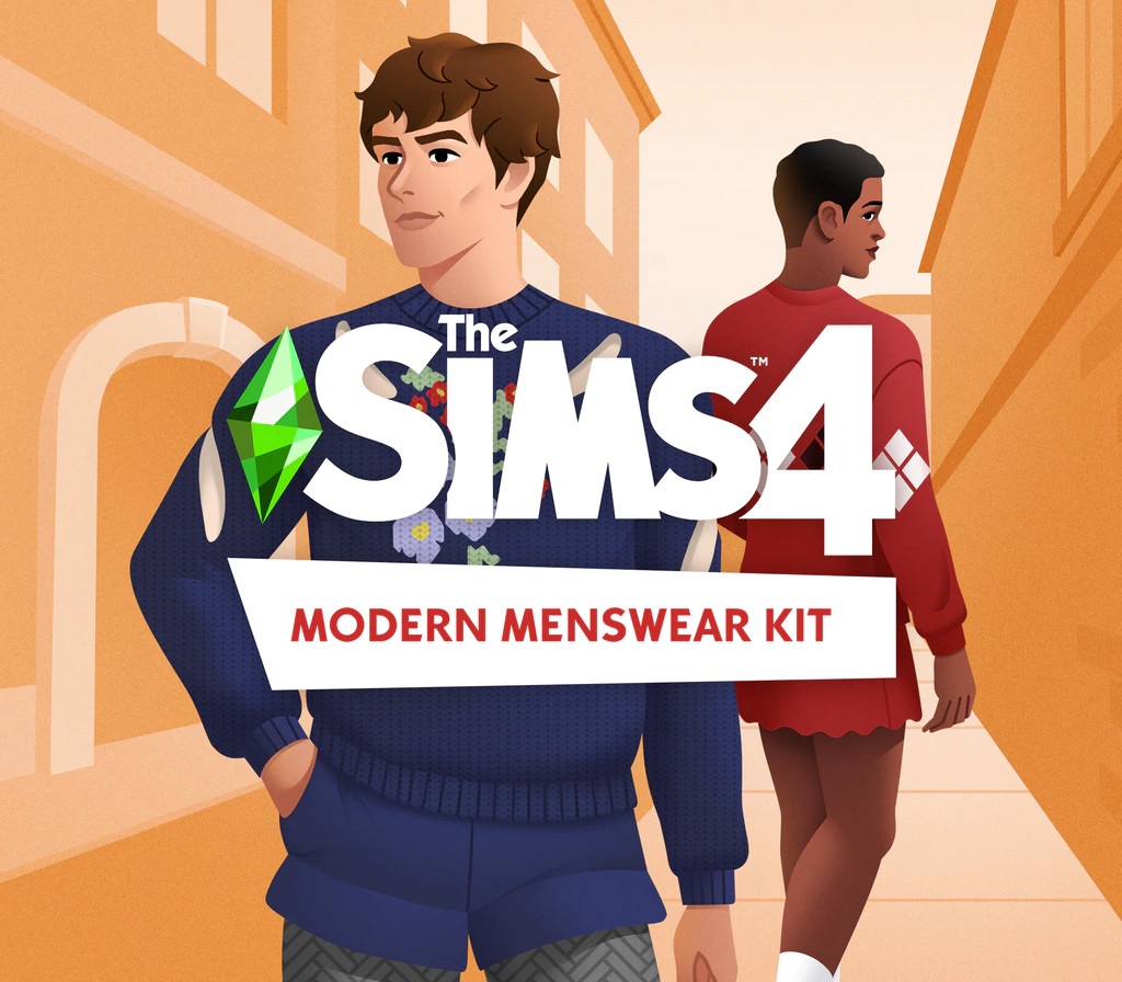 The Sims 4 - Modern Menswear Kit DLC cover art