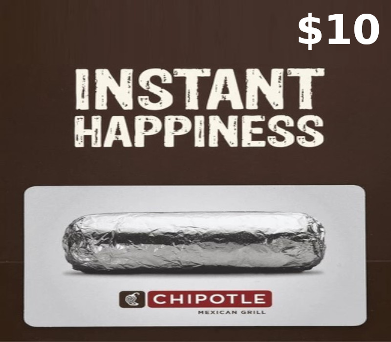 Chipotle $10 Gift Card cover art