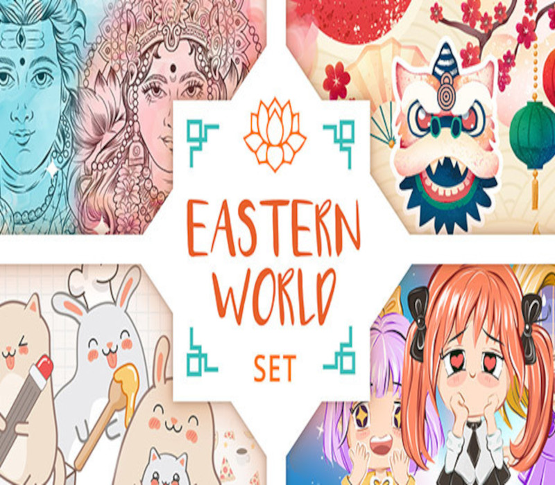 Movavi Video Editor Plus 2022 - Eastern World Set DLC cover art