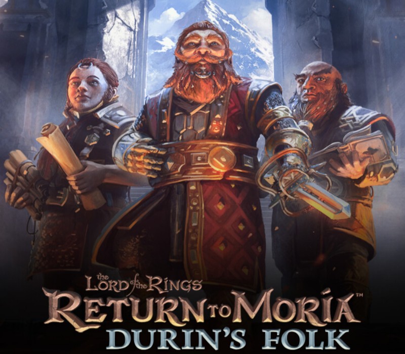 The Lord of the Rings: Return to Moria - Durin's Folk Expansion DLC cover art