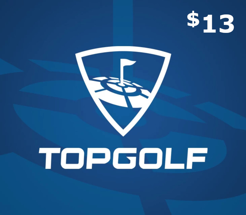 Topgolf USD 13 Gift Card cover art