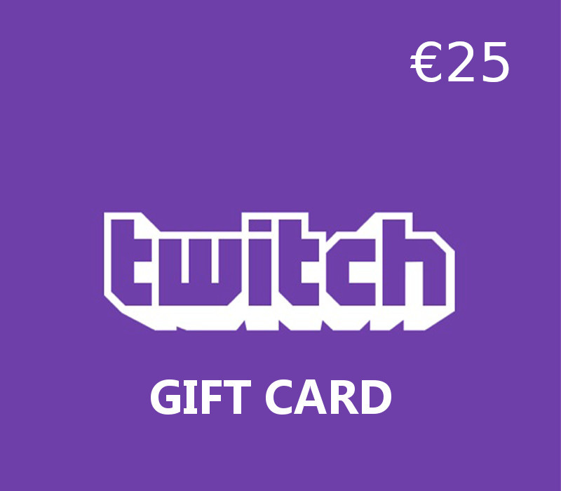 Twitch EUR 25 Gift Card cover art