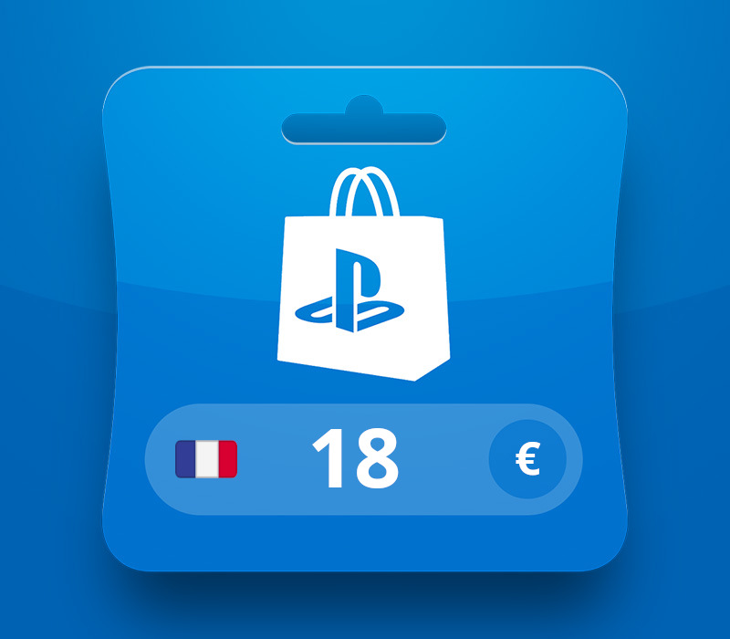 PlayStation Network EUR 18 Gift Card FR cover art