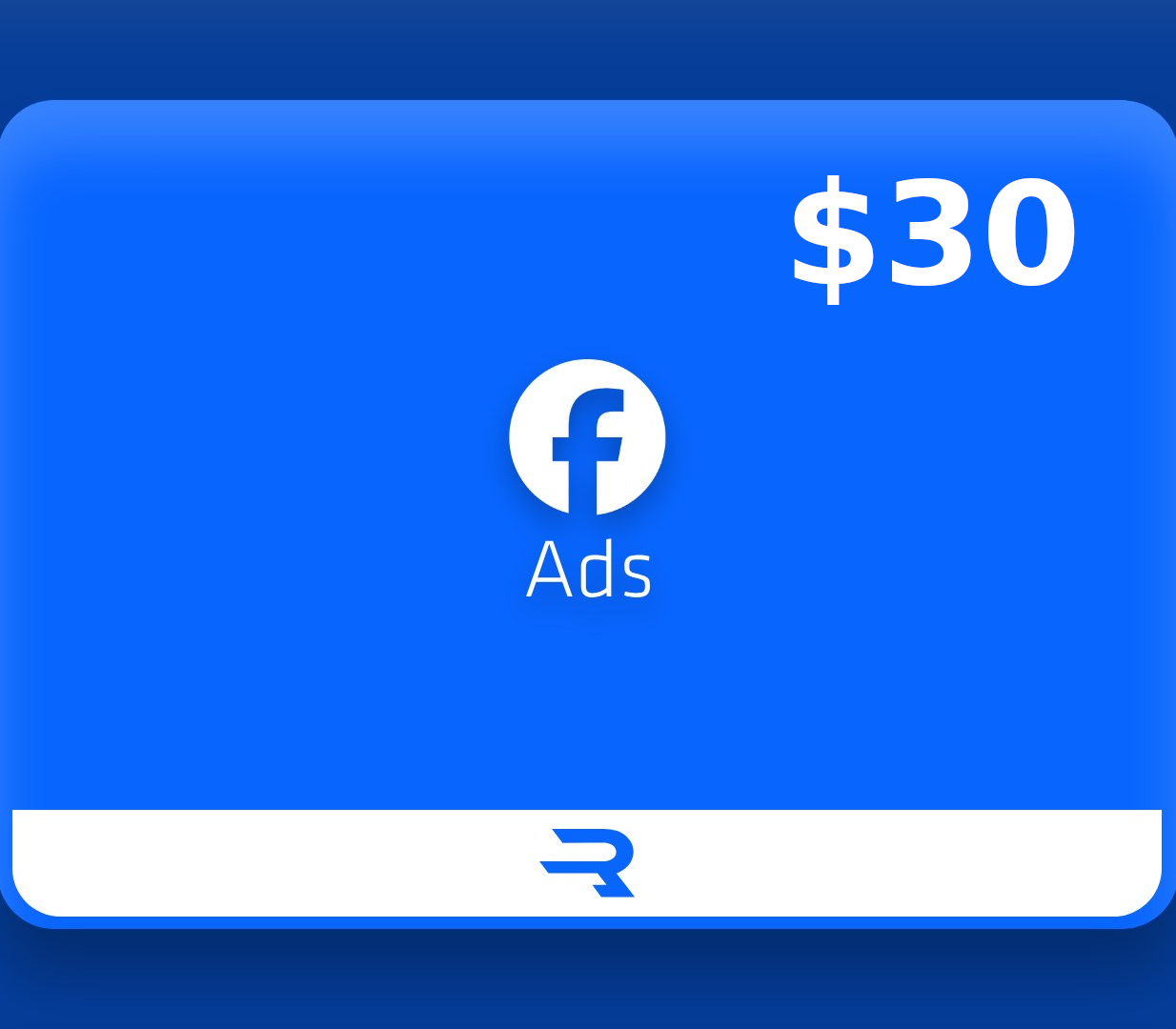 Rewarble Facebook Ads $30 Gift Card cover art