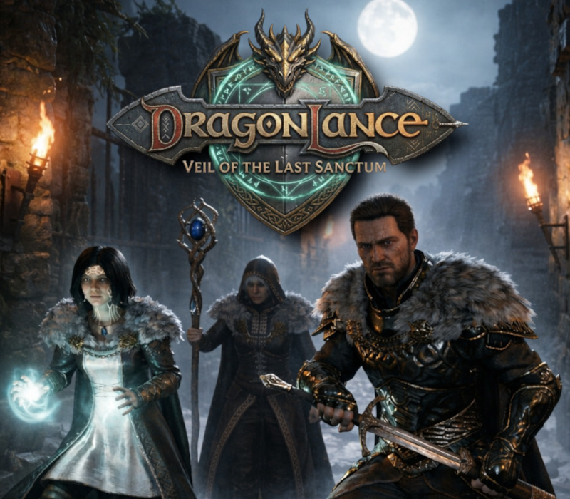 Dragonlance: Veil of the Last Sanctum cover art