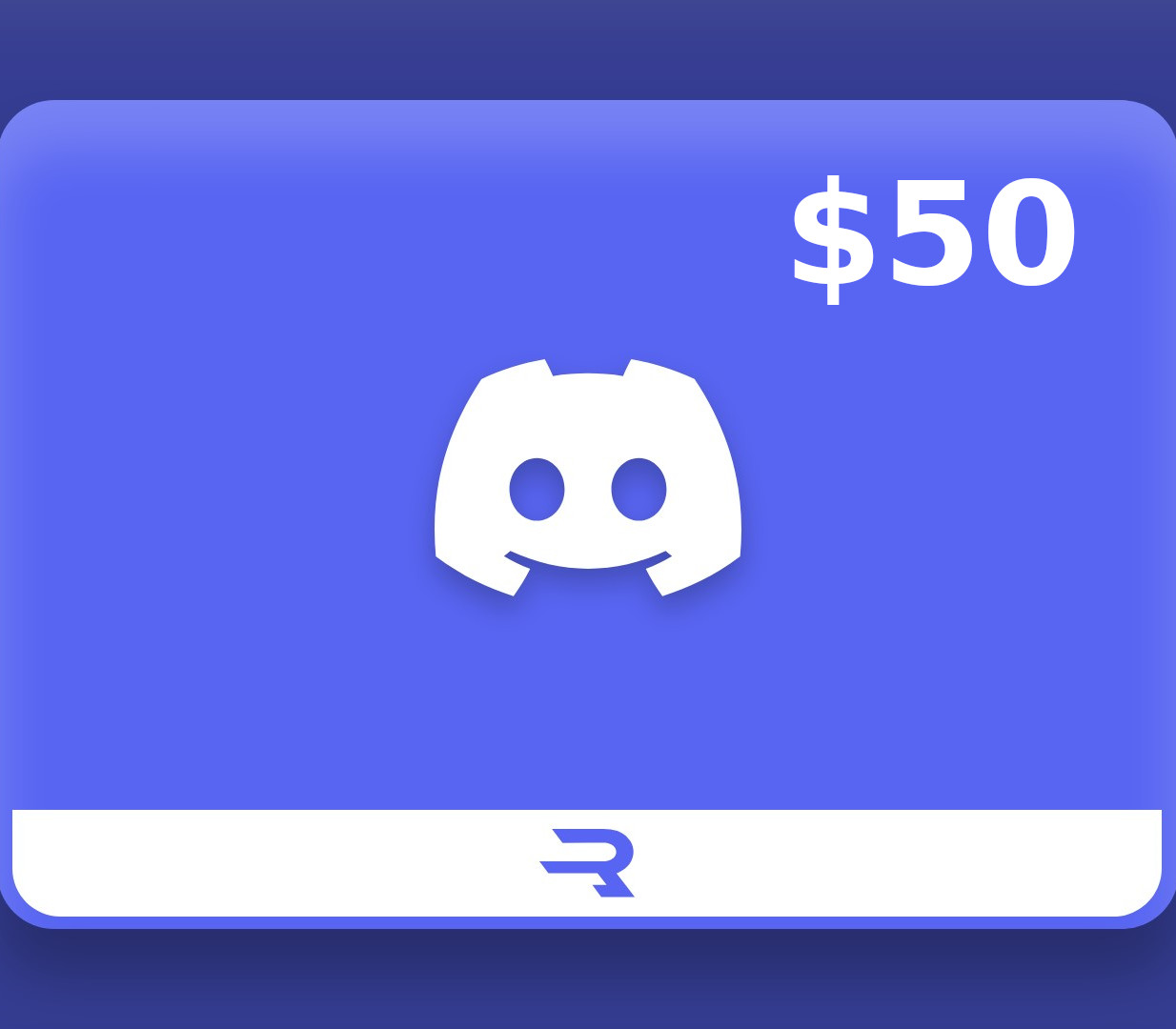 Rewarble Discord Nitro USD 50 Gift Card cover art