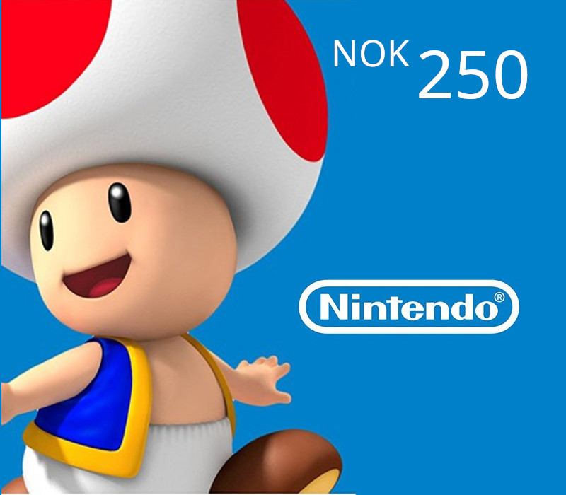 Nintendo eShop Prepaid Card 250 NOK NO cover art