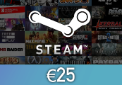 Steam Wallet Card €25 cover art