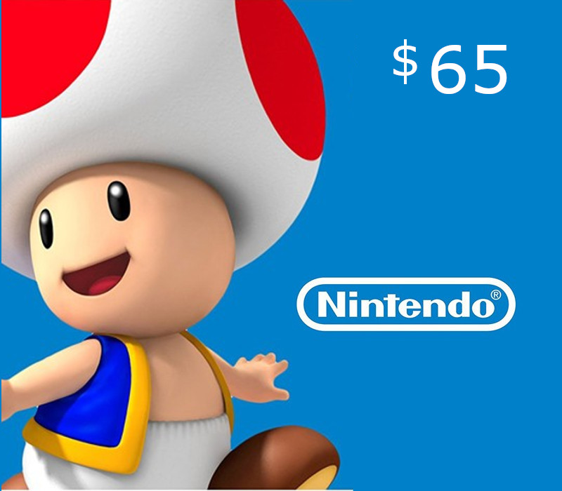 Nintendo eShop Prepaid Card $65 cover art