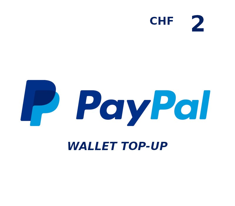 PayPal Wallet CHF 2 Top Up cover art