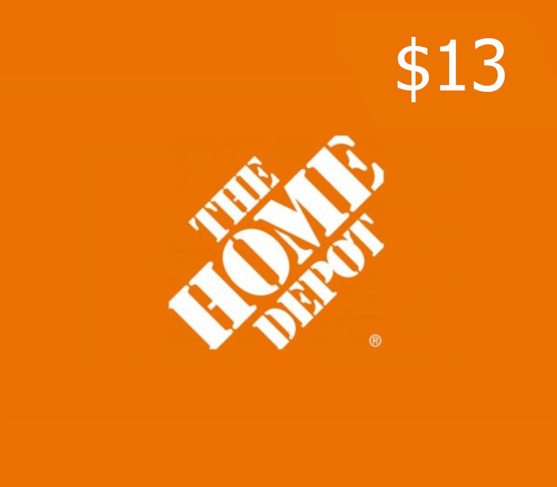 The Home Depot $13 Gift Card cover art