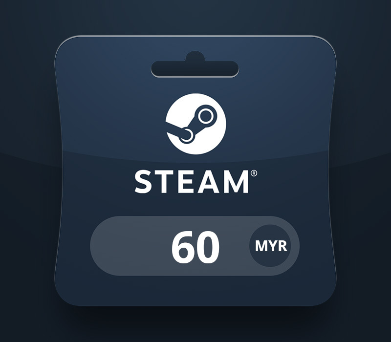 Steam Wallet MYR 60 Gift Card cover art