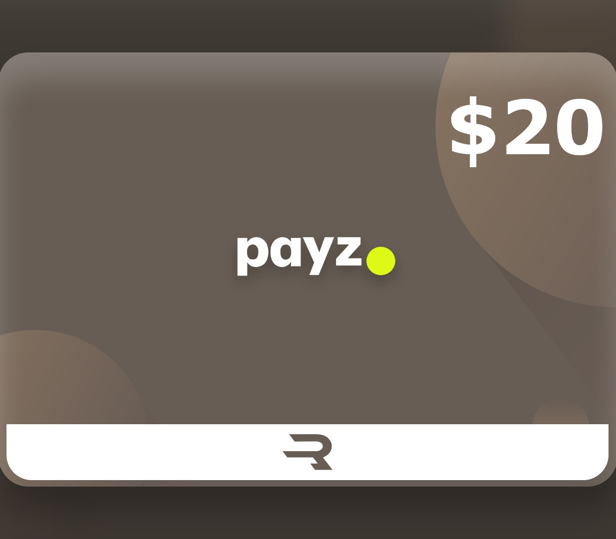 Rewarble Payz $20 Gift Card cover art