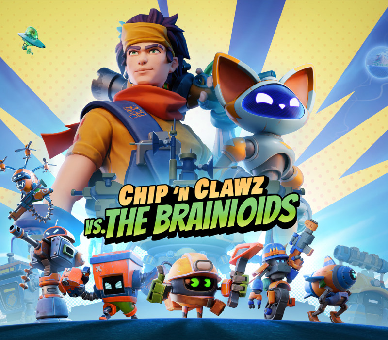 Chip ‘n Clawz vs. The Brainioids cover art