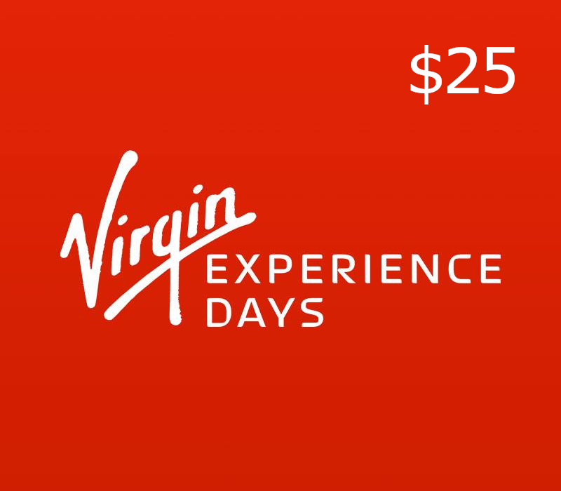 Virgin Experience Days $25 Gift Card cover art