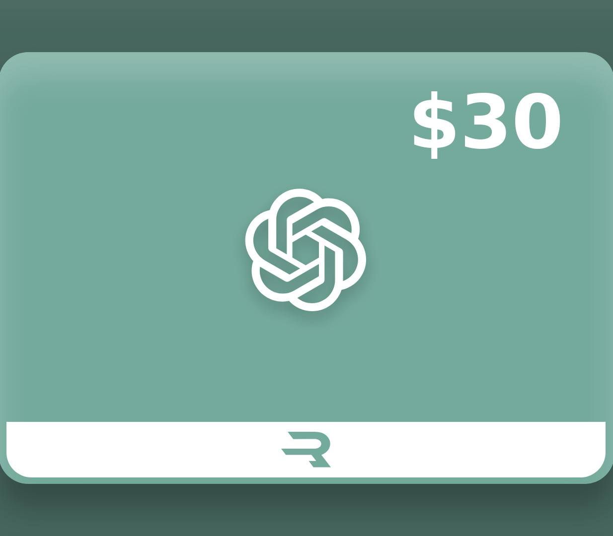 Rewarble ChatGPT $30 Gift Card cover art